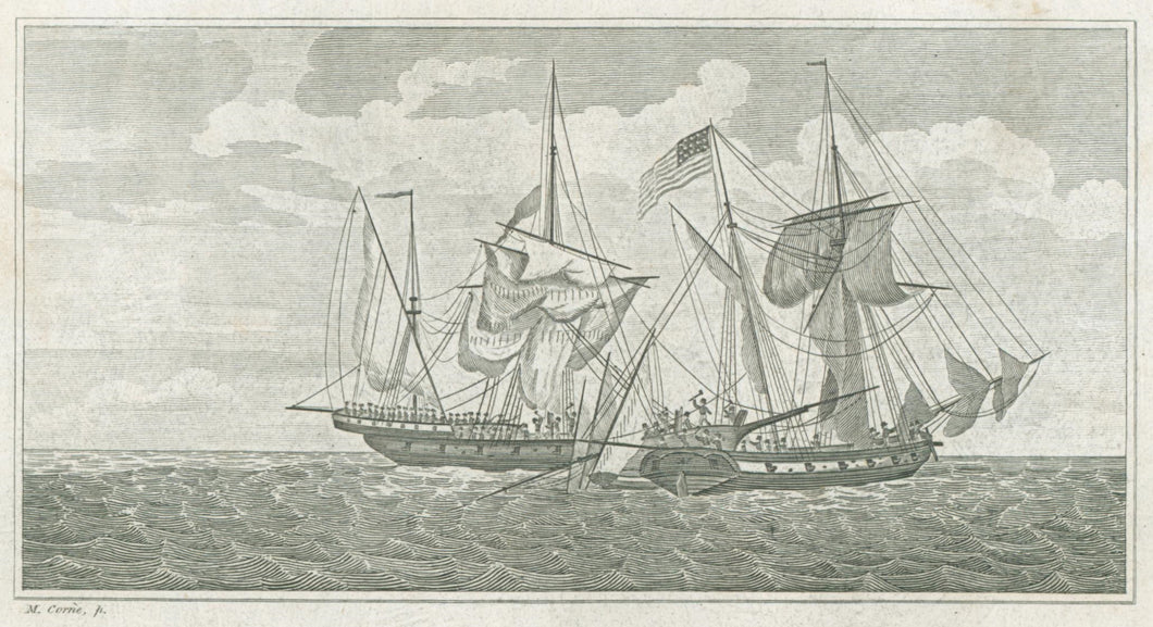 Cornè, Michele Felice “Capt. Sterrett in the Schr. Enterprise paying tribute to Tripoli, August 1801.”  From Horace Kimball’s 