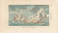 Load image into Gallery viewer, Unattributed  “United States and Macedonian.”  From Horace Kimball’s "American Naval Battles…"