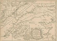 Load image into Gallery viewer, Kitchin, Thomas “A New Chart of the River St. Lawrence from the Island of Anticosti to Lake Ontario"