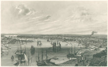 Load image into Gallery viewer, Hill, J.W.  "New Orleans from The Lower Cotton Press. 1852 "