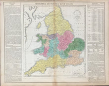 Load image into Gallery viewer, Gros, C. “England and Wales, . . . : Intended for the Elucidation of Lavoisne's Historical Atlas”
