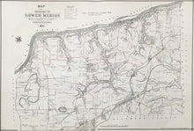 Load image into Gallery viewer, Leverings, John  "A Map of the Township of Lower Merion, Montgomery County, Pennsylvania, 1851"