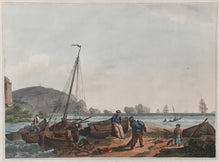 Load image into Gallery viewer, de Loutherbourg, Philipp Jakob “The Needles.  Isle of Wight.” From "Romantic and Picturesque Scenery of England and Wales...."
