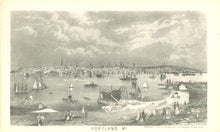 Load image into Gallery viewer, Hill, J. W.  “Portland, Maine”