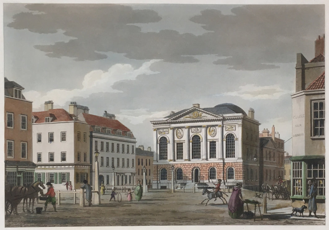 Malton, Thomas  “The Session House for the County of Middlesex” Pl. 84. From 