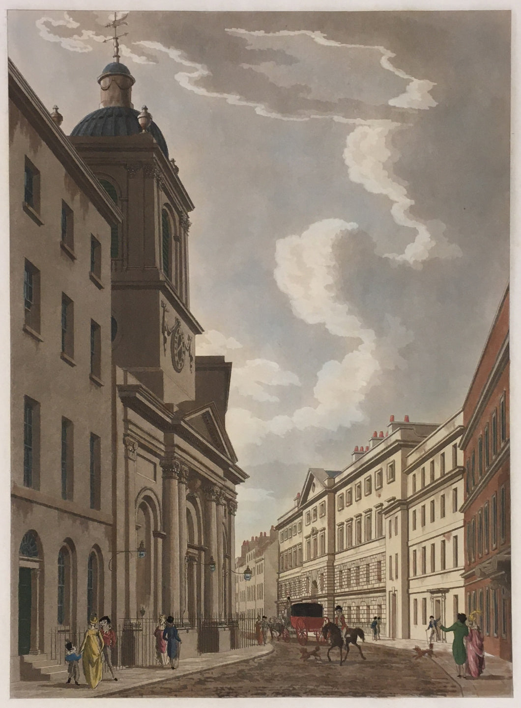 Malton, Thomas  “St. Peter Le Poor, Broad Street” Pl. 71. From 
