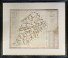 Load image into Gallery viewer, Hindman, James &quot;Map of Chester County. Constructed by virtue of an Act of the Legislature of Pennsylvania by James Hindman&quot;
