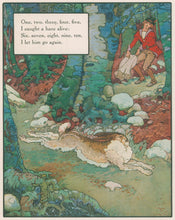Load image into Gallery viewer, Richardson, Frederick "One, Two, Three, Four, Five" From Eulalie Osgood Grover's Mother Goose