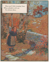 Load image into Gallery viewer, Richardson, Frederick "Here am I, Little Jumping Joan" From Eulalie Osgood Grover's Mother Goose