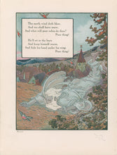 Load image into Gallery viewer, Richardson, Frederick &quot;The North Wind doth Blow&quot; From Eulalie Osgood Grover&#39;s Mother Goose

