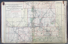 Load image into Gallery viewer, Mueller, A. H.  “Atlas of the Properties on the Reading Railway Embracing Abington, Cheltenham, and Springfield.&quot;  1909
