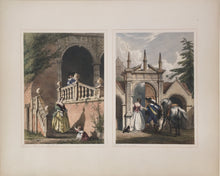 Load image into Gallery viewer, Nash, Joseph "Stairs to the Terrace & Postern Gate Bramshill Hants"