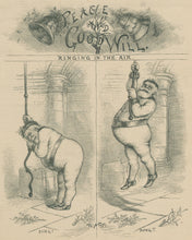 Load image into Gallery viewer, Nast, Thomas "Peace and Good Will. Ringing in the Air. Ding! Dong!!"
