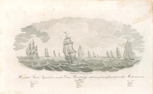 Load image into Gallery viewer, Fanning, J.B. “United States Squadron under Com. Bainbridge returning triumphant from the Mediterranean in 1815&quot;
