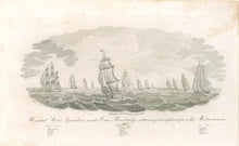 Load image into Gallery viewer, Fanning, J.B. “United States Squadron under Com. Bainbridge returning triumphant from the Mediterranean in 1815"