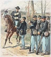 Load image into Gallery viewer, Ogden, H. A.  Plate 27  “Campaign Uniform-Field-Line & Non-Commissioned Officers & Privates, 1861-1866”