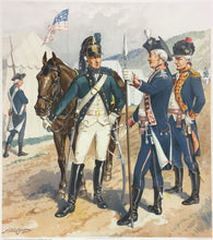 Load image into Gallery viewer, Ogden, H. A.  Plate 9  “Cavalry, Infantry, Artillery 1799-1802”
