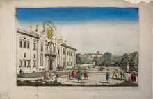 Load image into Gallery viewer, Unattributed  "Vue de la Maison de Plaisance de son Eminence le Prince de Corsini à Florence; pris du côté du Jeu de Boulee"