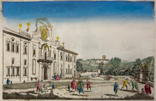 Load image into Gallery viewer, Unattributed  "Vue de la Maison de Plaisance de son Eminence le Prince de Corsini à Florence; pris du côté du Jeu de Boulee"