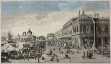 Load image into Gallery viewer, Unattributed   "L'Eglise de St. Theodore et l'Entrée du Grand Canal de Venise"