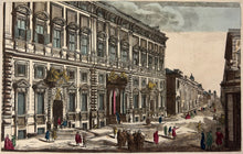 Load image into Gallery viewer, Unattributed  "Vue du Palais Quirinal à Rome"