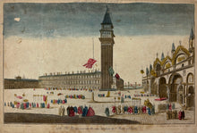 Load image into Gallery viewer, Unattributed  "Vue Perspective de la superbe place de St. Marc a Venise"