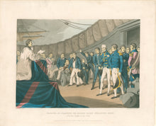 Load image into Gallery viewer, Atkinson, John A. “Sailors at prayers on board Lord Nelson’s Ship, After the Battle of the Nile”