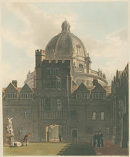 Load image into Gallery viewer, Pugin, A.  “Brazen-nose College & Radcliffe Library”