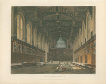Load image into Gallery viewer, Pugin, A.  “Hall of Christ Church”
