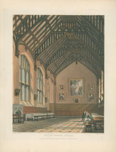 Load image into Gallery viewer, Pugin, A.  “Hall of Exeter College”