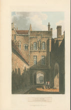 Load image into Gallery viewer, Pugin, A.  “Old Gate Magdalen College”