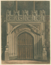 Load image into Gallery viewer, Mackenzie, F. “West Entrance to the Chapel of Magdalen College”