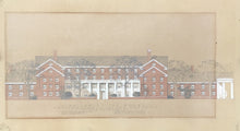 Load image into Gallery viewer, Klauder, Charles Z. “Dormitories For Women, Pennsylvania State College.  State College, PA”  [Atherton Hall].

