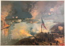 Load image into Gallery viewer, Davidson, J.O.  “Battle of Port Hudson.  Passing the River Batteries.”