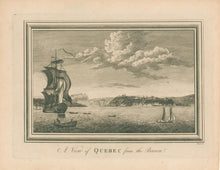 Load image into Gallery viewer, Unattributed.  “A View of Quebec from the Bason”