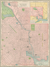 Load image into Gallery viewer, Rand, McNally  “Baltimore”