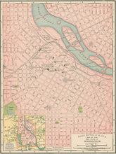 Load image into Gallery viewer, Rand, McNally  “Minneapolis/St. Paul”