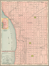 Load image into Gallery viewer, Rand, McNally  “St. Louis/St. Joseph”