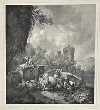 Load image into Gallery viewer, Roos, Johann Heinrich &quot;Ruhende Heerde.&quot; [The Resting Herd]

