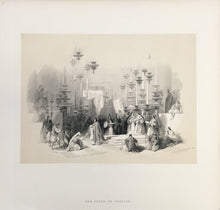 Load image into Gallery viewer, Roberts, David "The Stone of Unction, Church of the Holy Sepulchre March 30th 1839." From "Views in the Holy Land, Syria, Idumea, Arabia, Egypt and Nubia"