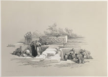 Load image into Gallery viewer, Roberts, David "Fountain at Cana April 21st 1839." From "Views in the Holy Land, Syria, Idumea, Arabia, Egypt and Nubia"