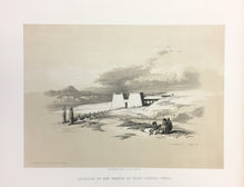 Load image into Gallery viewer, Roberts, David "Approach to the Temple of Wady Saboua, Nubia" From "Views in the Holy Land, Syria, Idumea, Arabia, Egypt and Nubia"