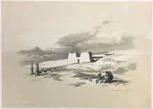 Load image into Gallery viewer, Roberts, David "Approach to the Temple of Wady Saboua, Nubia" From "Views in the Holy Land, Syria, Idumea, Arabia, Egypt and Nubia"