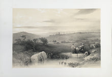 Load image into Gallery viewer, Roberts, David "Jerusalem from the North, April 1839." From "Views in the Holy Land, Syria, Idumea, Arabia, Egypt and Nubia"