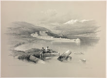 Load image into Gallery viewer, Roberts, David "Town of Tiberias, Looking towards Lebanon" From "Views in the Holy Land, Syria, Idumea, Arabia, Egypt and Nubia"