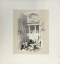 Load image into Gallery viewer, Roberts, David "The Tomb of St. James, Valley of Jehosaphat. April 8, 1839" From "Views in the Holy Land, Syria, Idumea, Arabia, Egypt and Nubia"