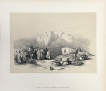Load image into Gallery viewer, Roberts, David "Tomb of Aaron, Summit of Mount Hor March 11th 1839" From "Views in the Holy Land, Syria, Idumea, Arabia, Egypt and Nubia"