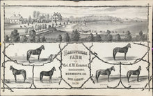 Load image into Gallery viewer, Rose, T.F.  "Hamiltonian Farm of C.W. Conover, Middletown, Monmouth County, New Jersey”