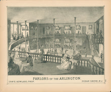 Load image into Gallery viewer, Rose, T.F.  "Parlors of the Arlington, Ocean Grove”