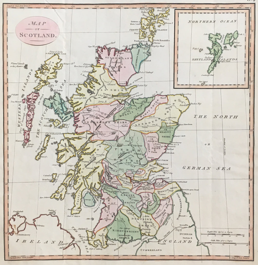 Unattributed “Map of Scotland”
